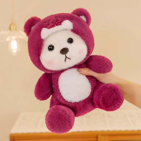 Hoodie Teddy Bear Plush Toy