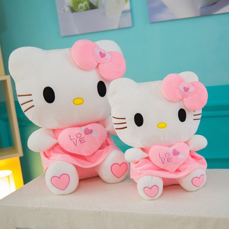 Hello Kitty Heart Plush Toy
